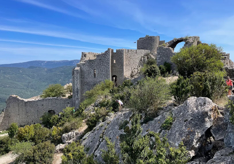 Château de Peyrepertuse, France